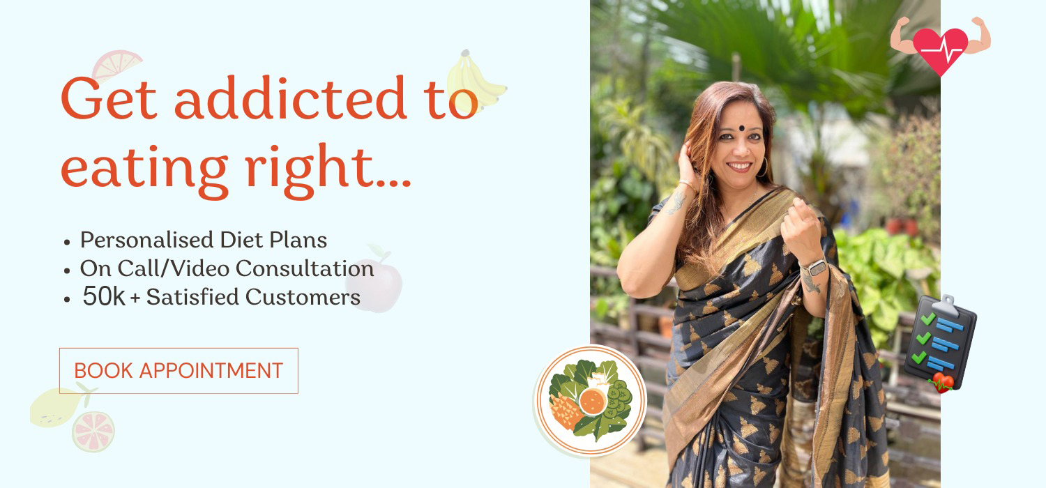 Dt. Bhawana Sachan - Get addicted to eating right - Personalised Diet Plans, On Call/Video Consultation, 50,000+ Satisfied Patients
